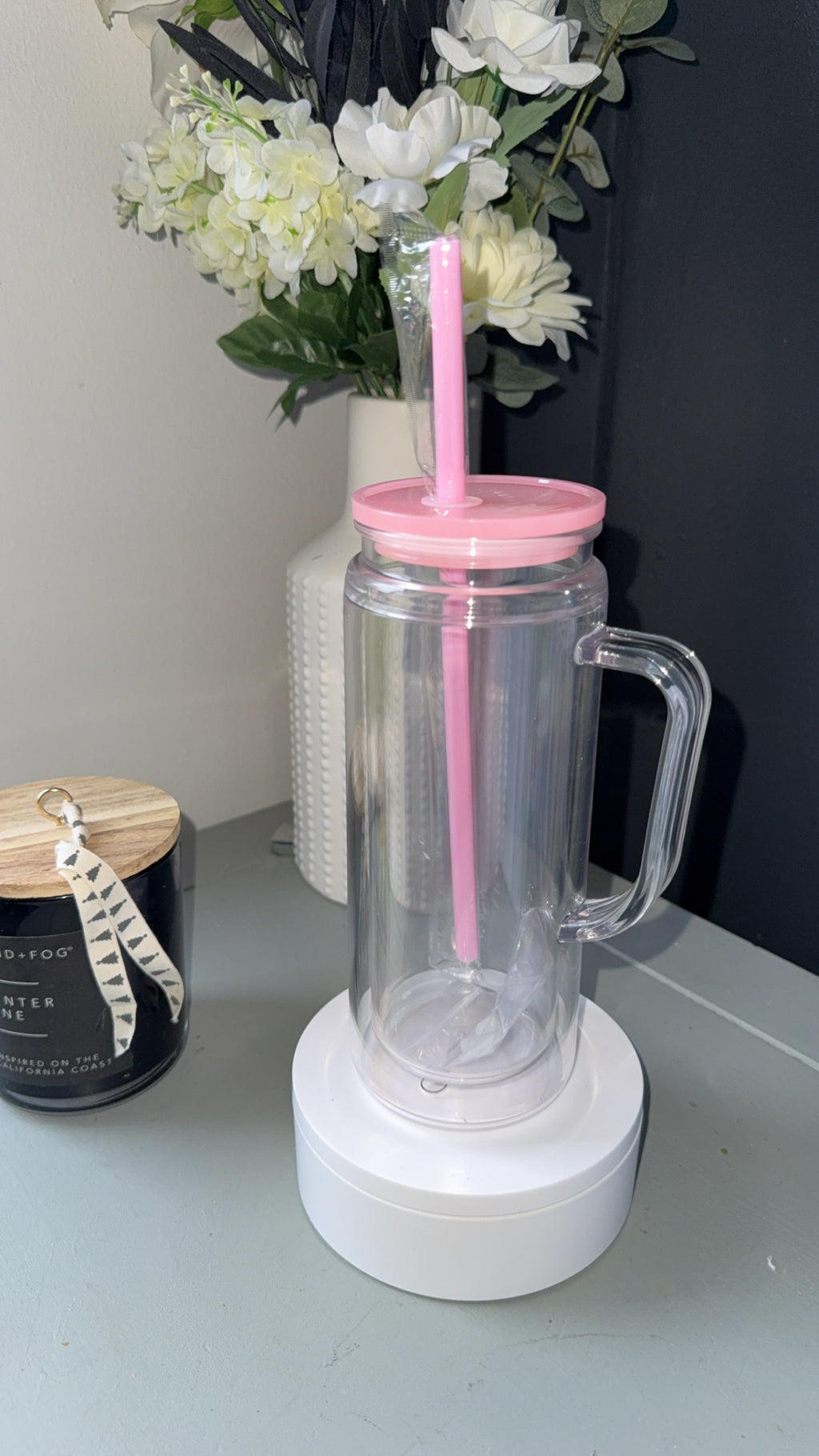 20oz Snow Globe Tumbler