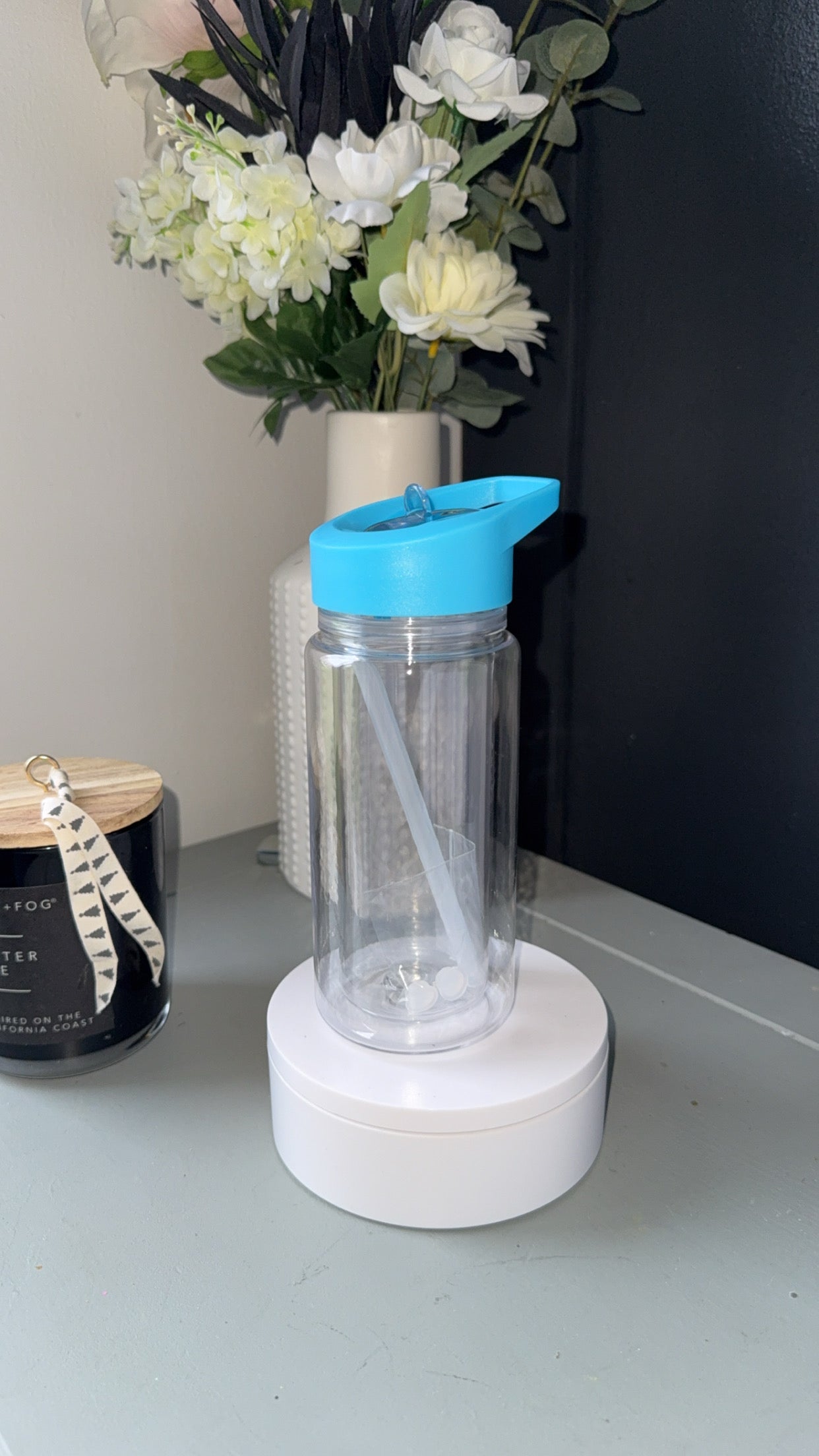 10oz Children's Sippy Bottle Snow Globe