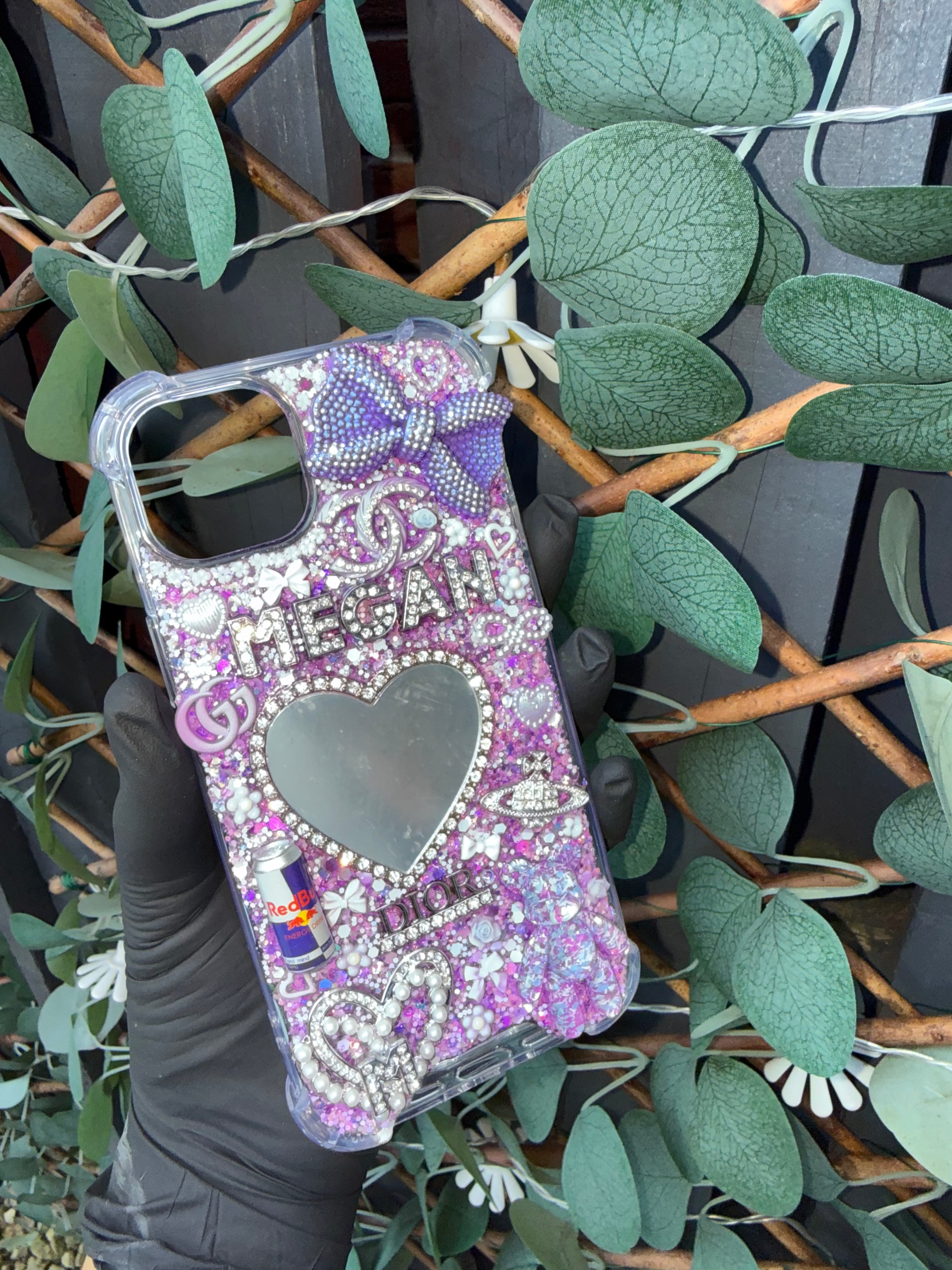 Custom Phone Case — Mini Charms (iPhone 15–17 Pro Max)