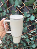 40oz Sublimation Stainless Steel Stanley Style Tumbler
