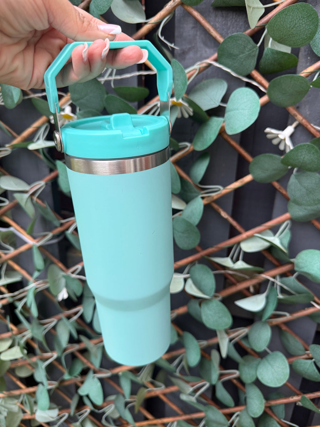 30oz Sublimation Stainless Steel Stanley Style Tumbler