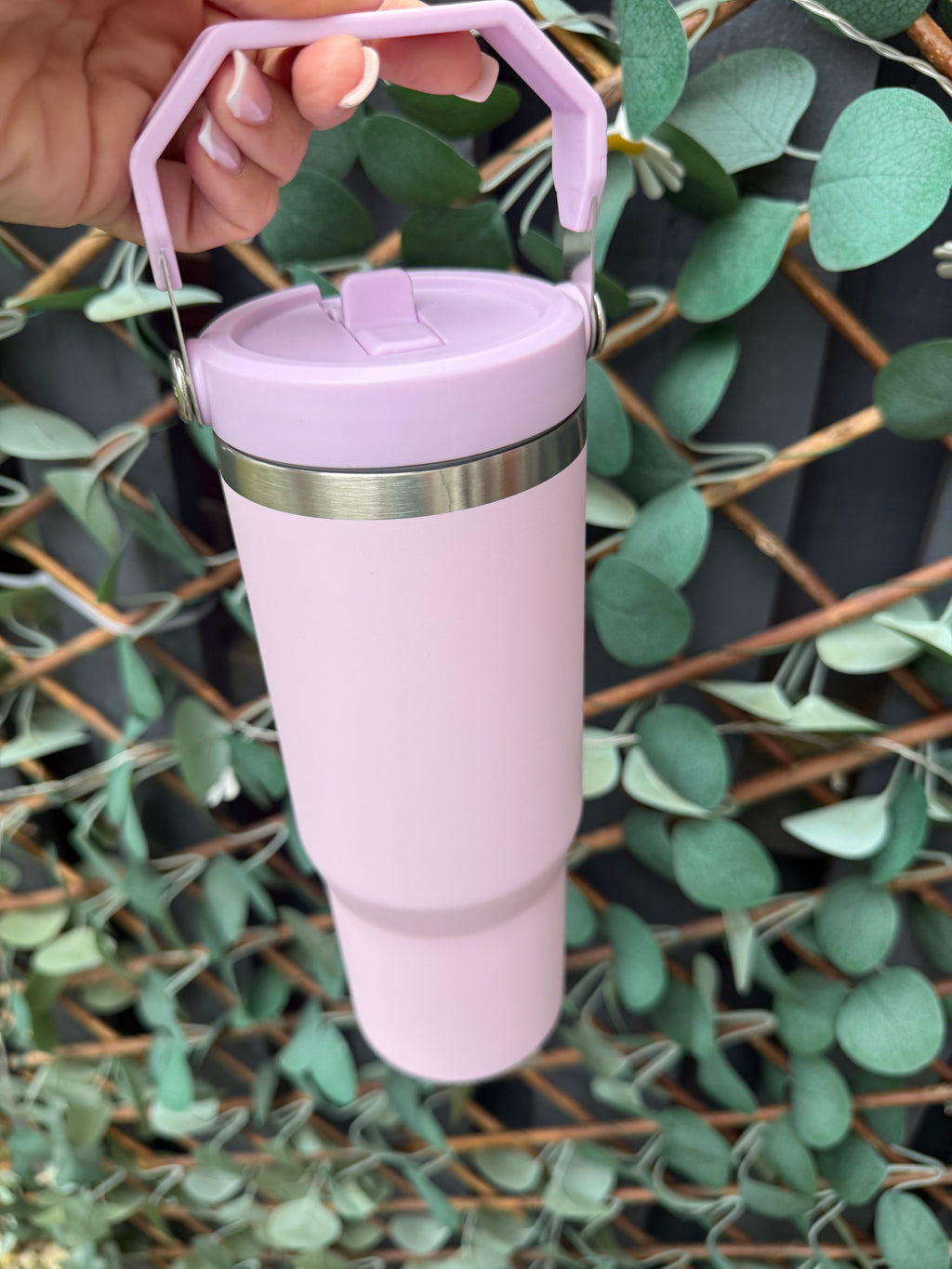 30oz Sublimation Stainless Steel Stanley Style Tumbler