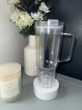 40oz Snow Globe Tumbler (Stanley Style)