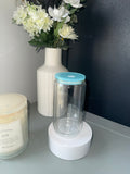 16oz Glass Snow Globe Tumbler