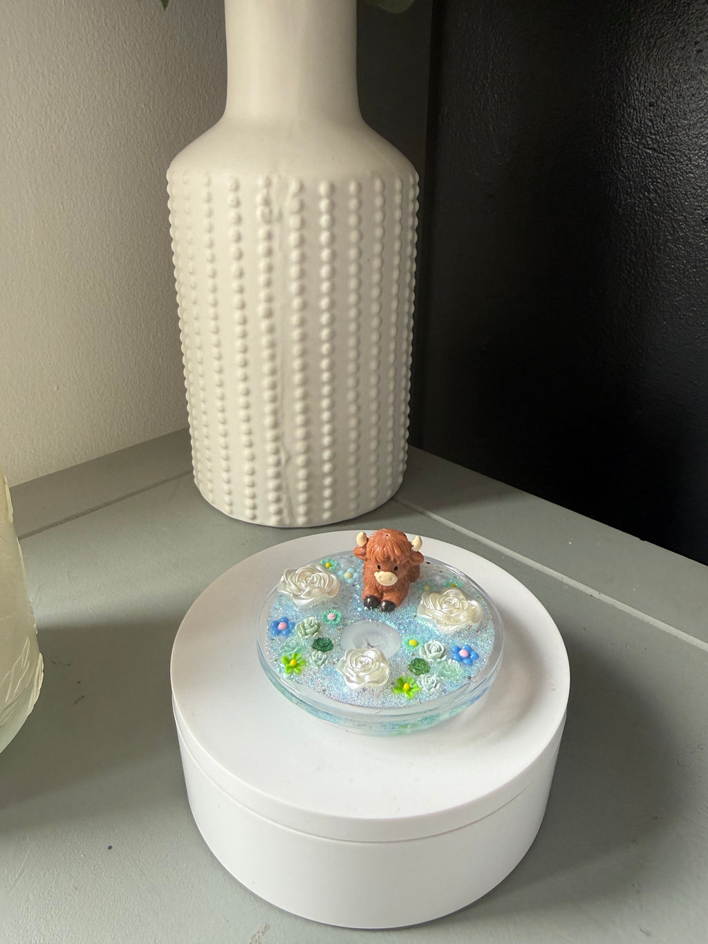 Decorated Charm Lid