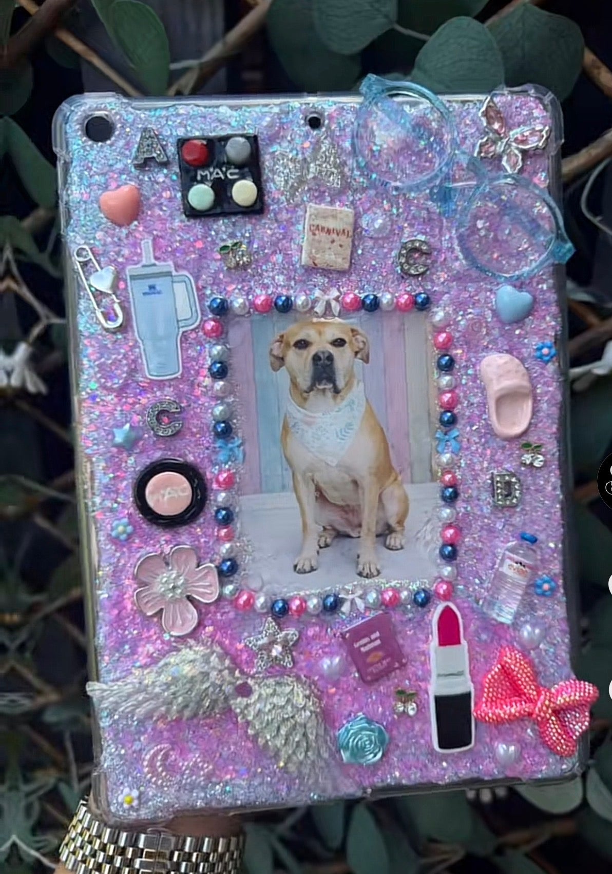 Custom Charm iPad Case