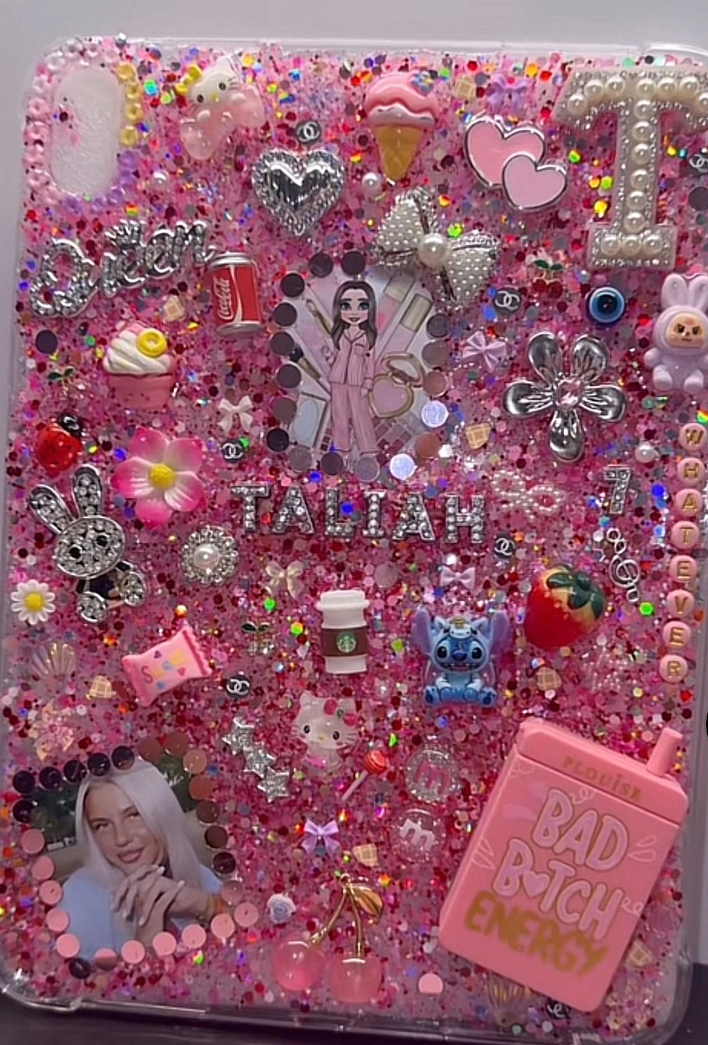 Custom Charm iPad Case