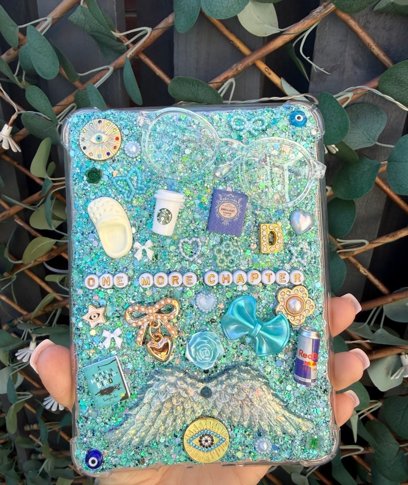 Custom Charm Kindle Case (8 inch & above)