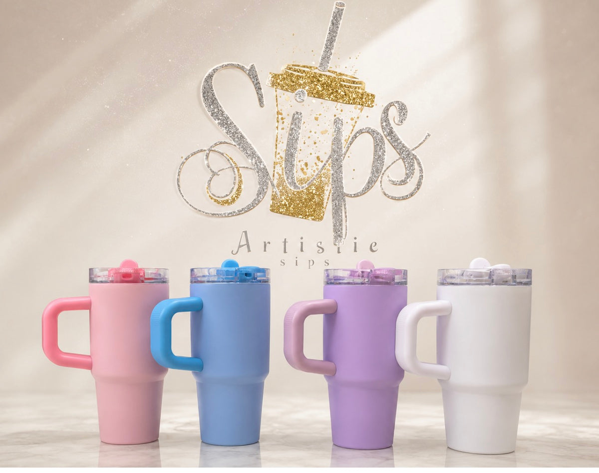 14oz Mini Stanley Style Tumbler