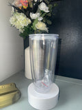 24oz Curved Tumbler Exclusive - side view without lid